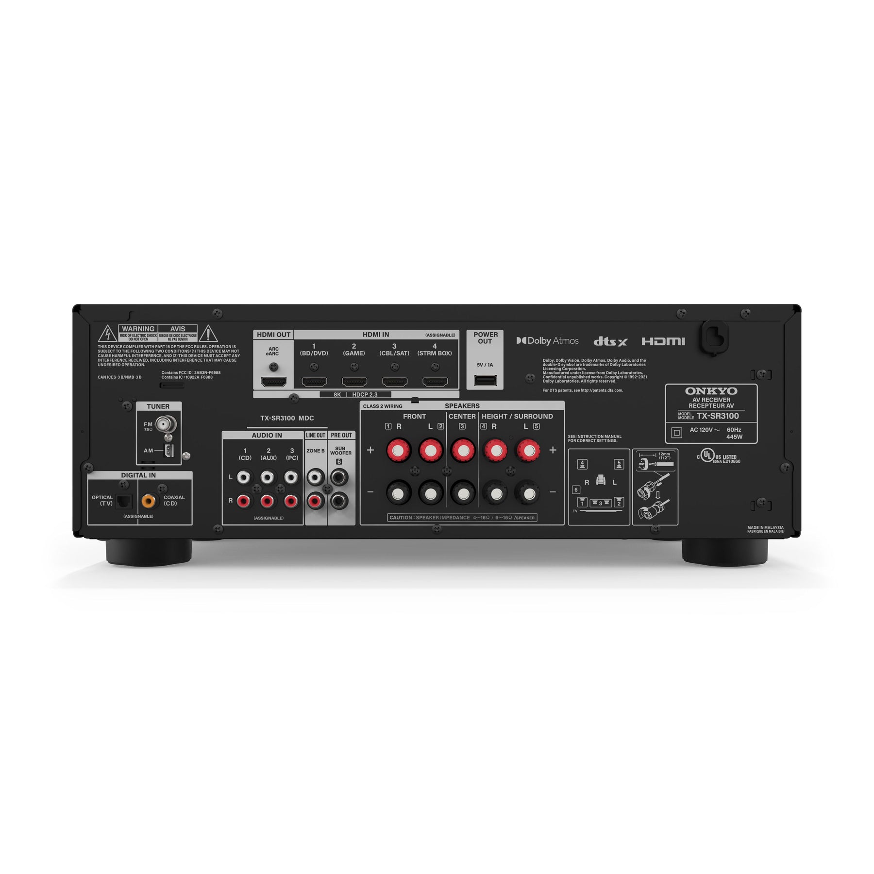 TX-SR3100 5.2 Channel AV Receiver